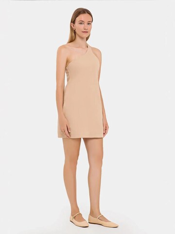 Hiccup Dress in Beige