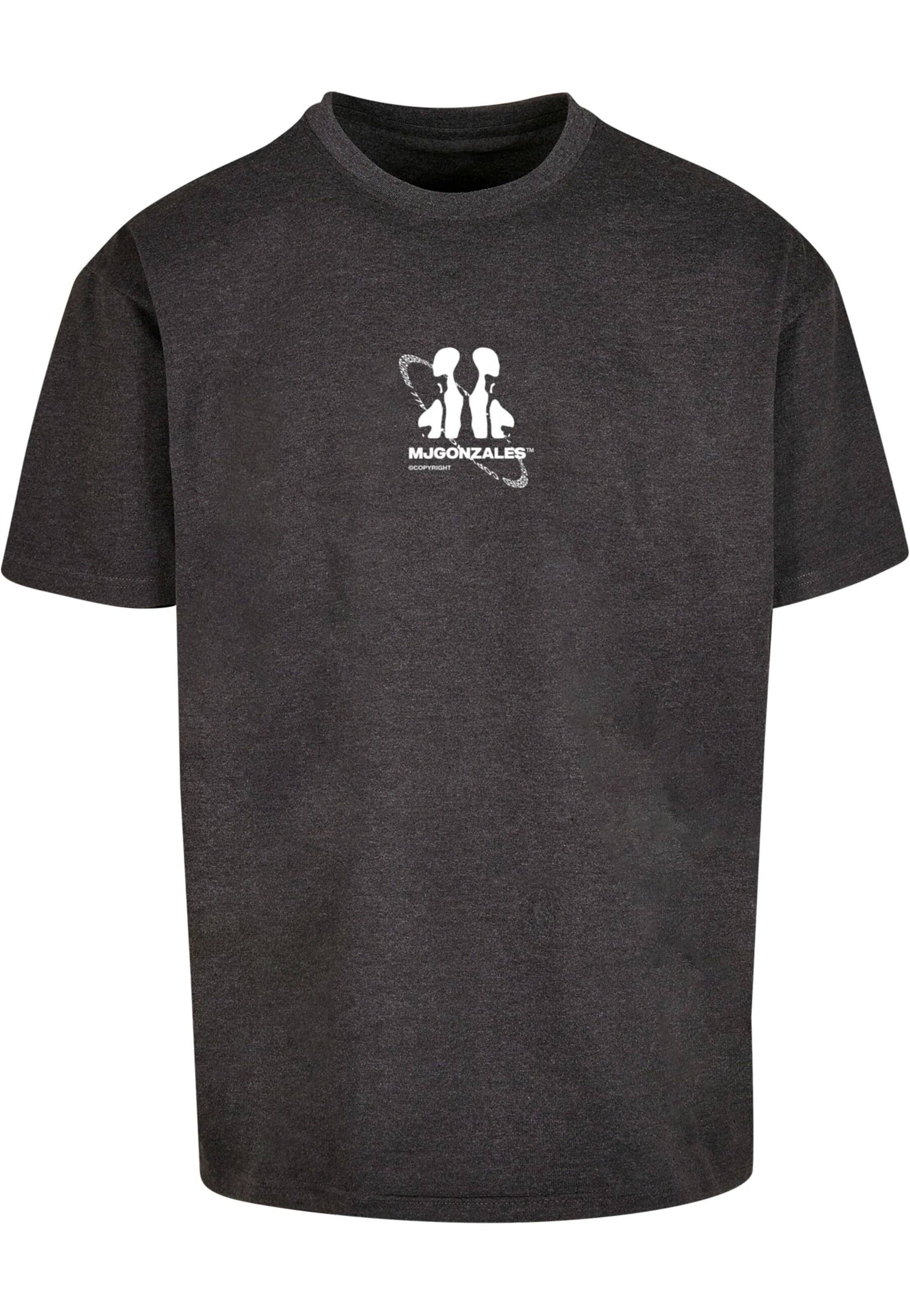 MJ Gonzales Tričko 'Circle' – šedá: přední strana