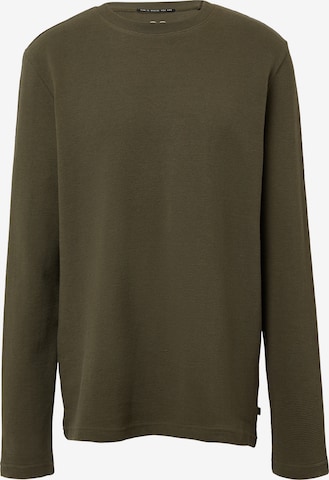 T-Shirt QS en vert : devant