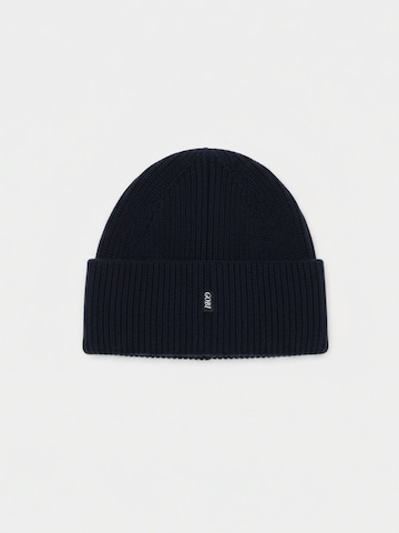 GOBI Cashmere Mütze 'Ribbed Chunky Beanie'‌‌‌‌‌‌‌‌‌ in Blau