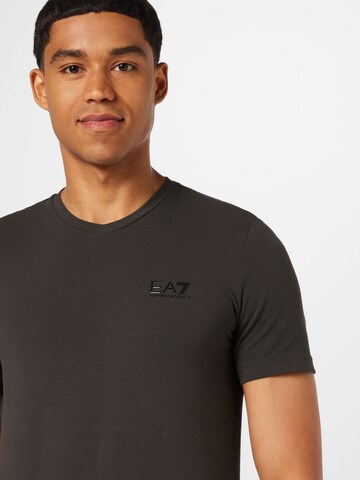EA7 Emporio Armani Тениска в сиво