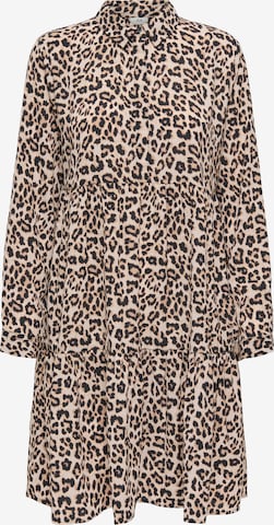 JDY Платье-рубашка 'JDYPiper' в Бежевый: спереди