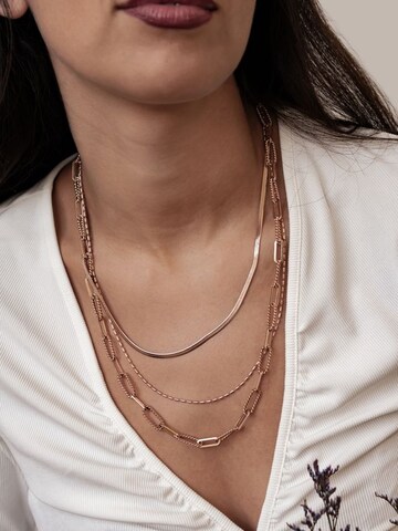 Hey Happiness - Cadena 'Timeless Triple' en oro