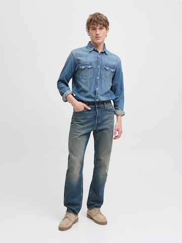 JACK & JONES regular Τζιν 'JJICHRIS JJCOOPER' σε μπλε