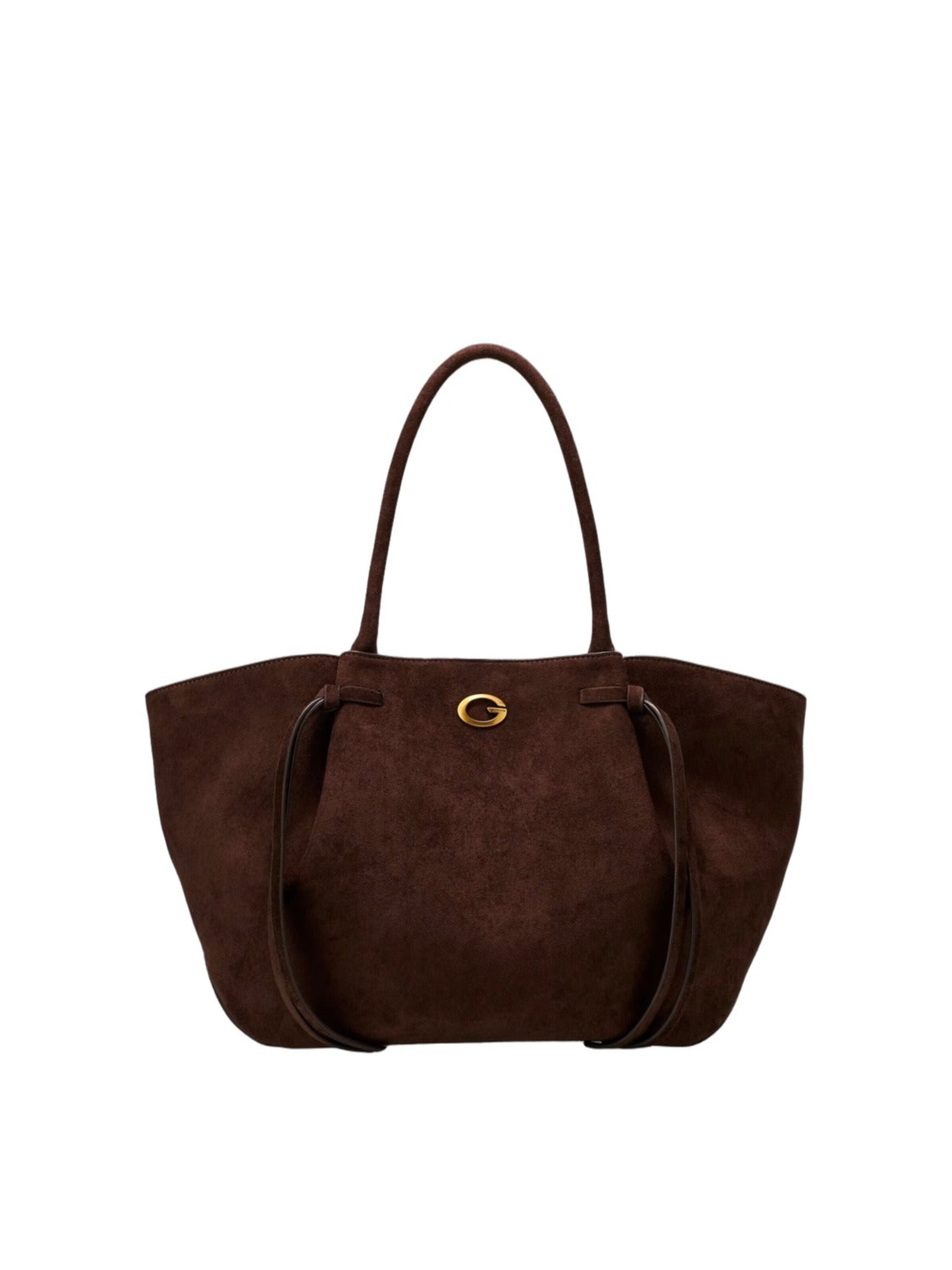 GUESS Poodlemiskott 'Guess Cabas Allegra en Suède Espresso' One Size suuruses pruun, Tootevaade