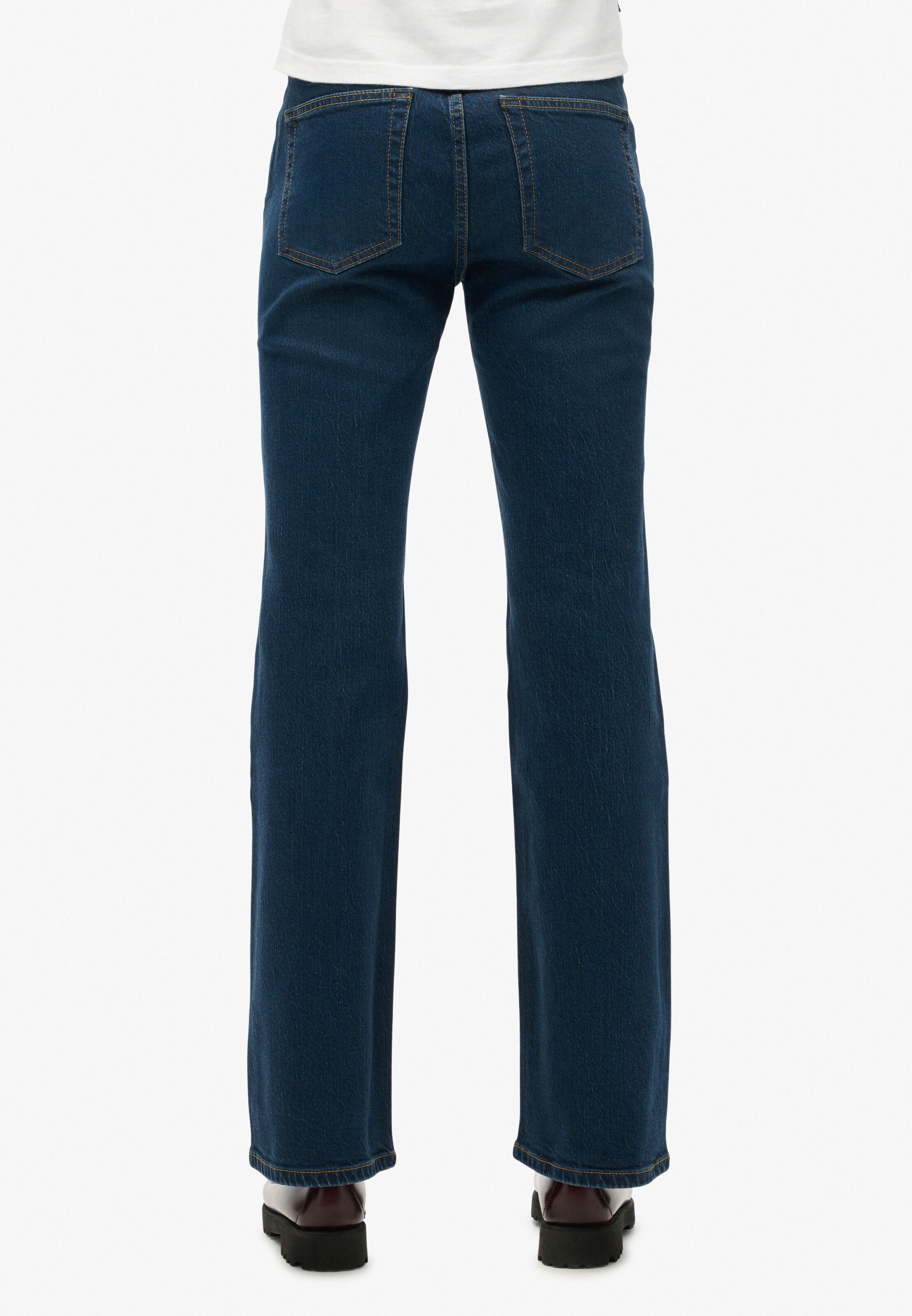 Superdry Flared Jeans in Blauw
