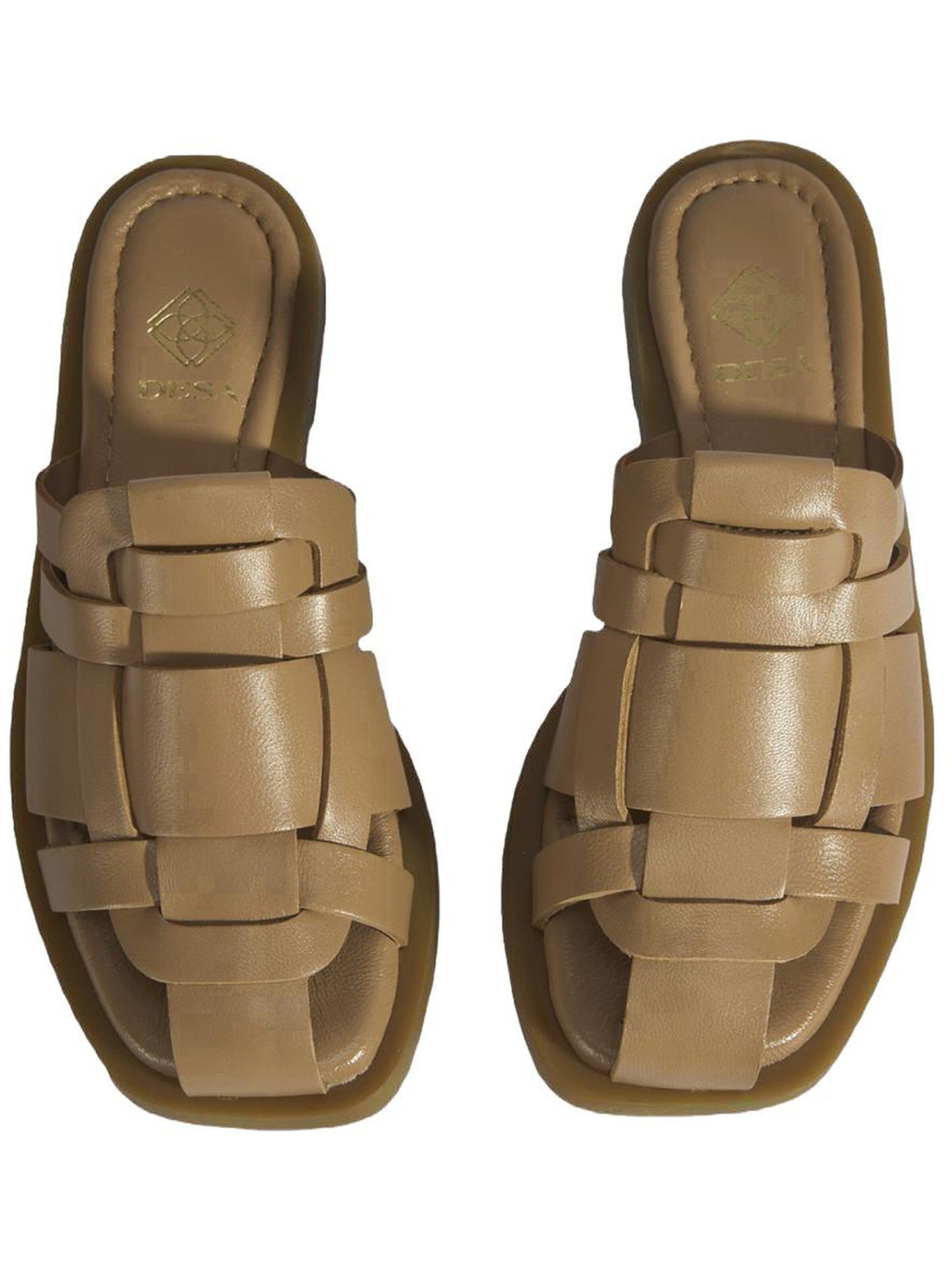 Desa Slippers 'Hausschuhe' in Green