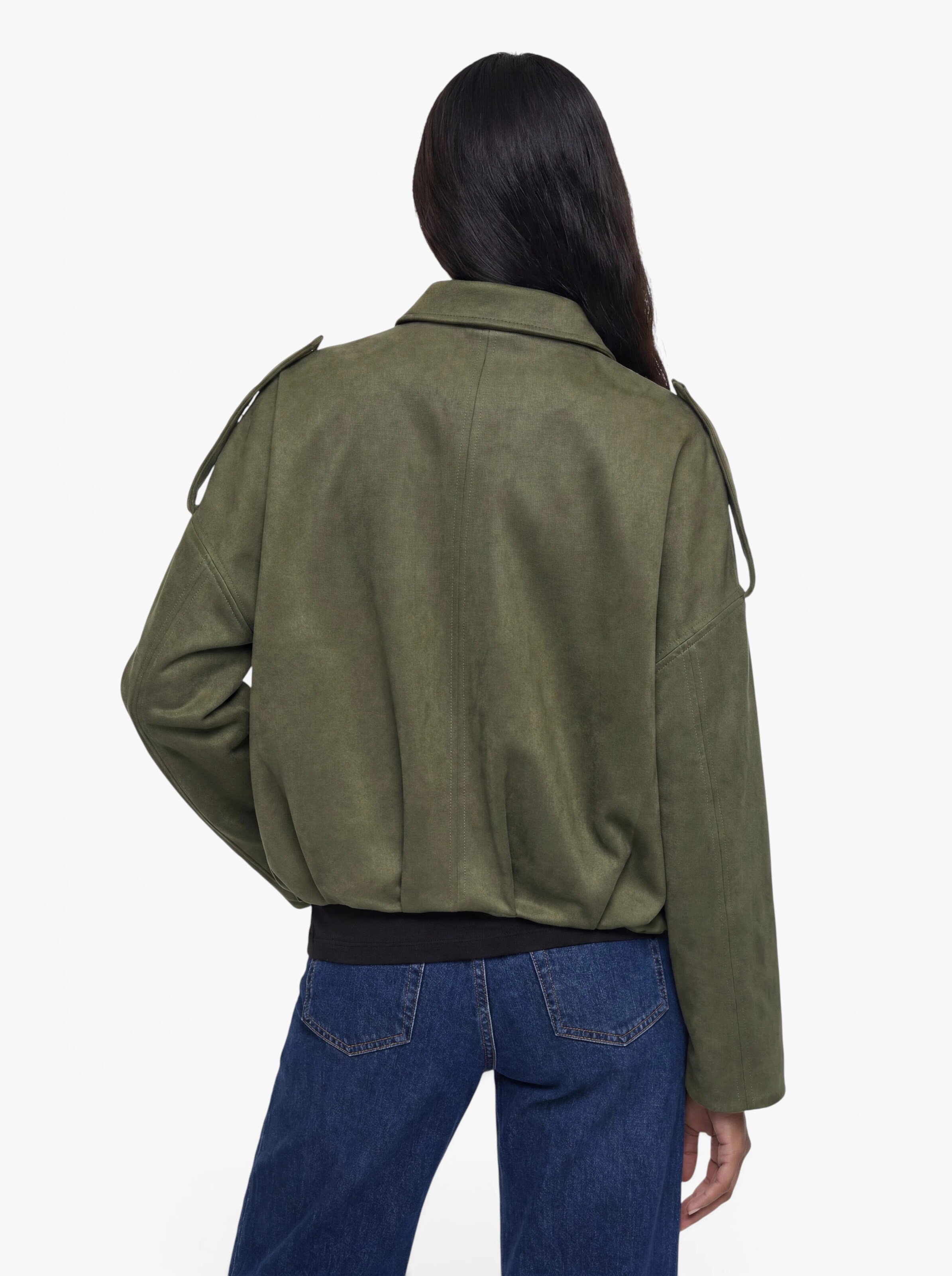 ONLY Between-season jacket 'ONLMoon-Stina' in Green