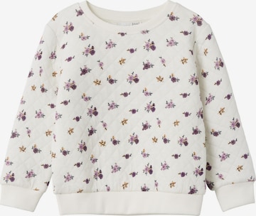 NAME IT Sweatshirt 'Srayia' in Wit: voorkant