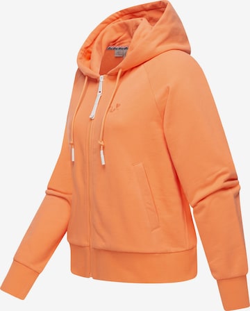 Ragwear Zip-Up Hoodie 'Taila' in Orange