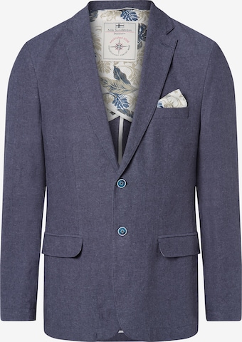 Veste de costume Nils Sundström en bleu : devant