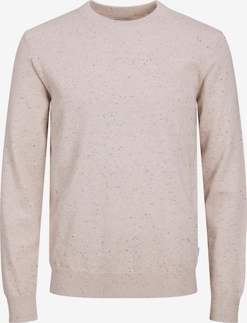 JACK & JONES Genser 'Albert' i beige: forside