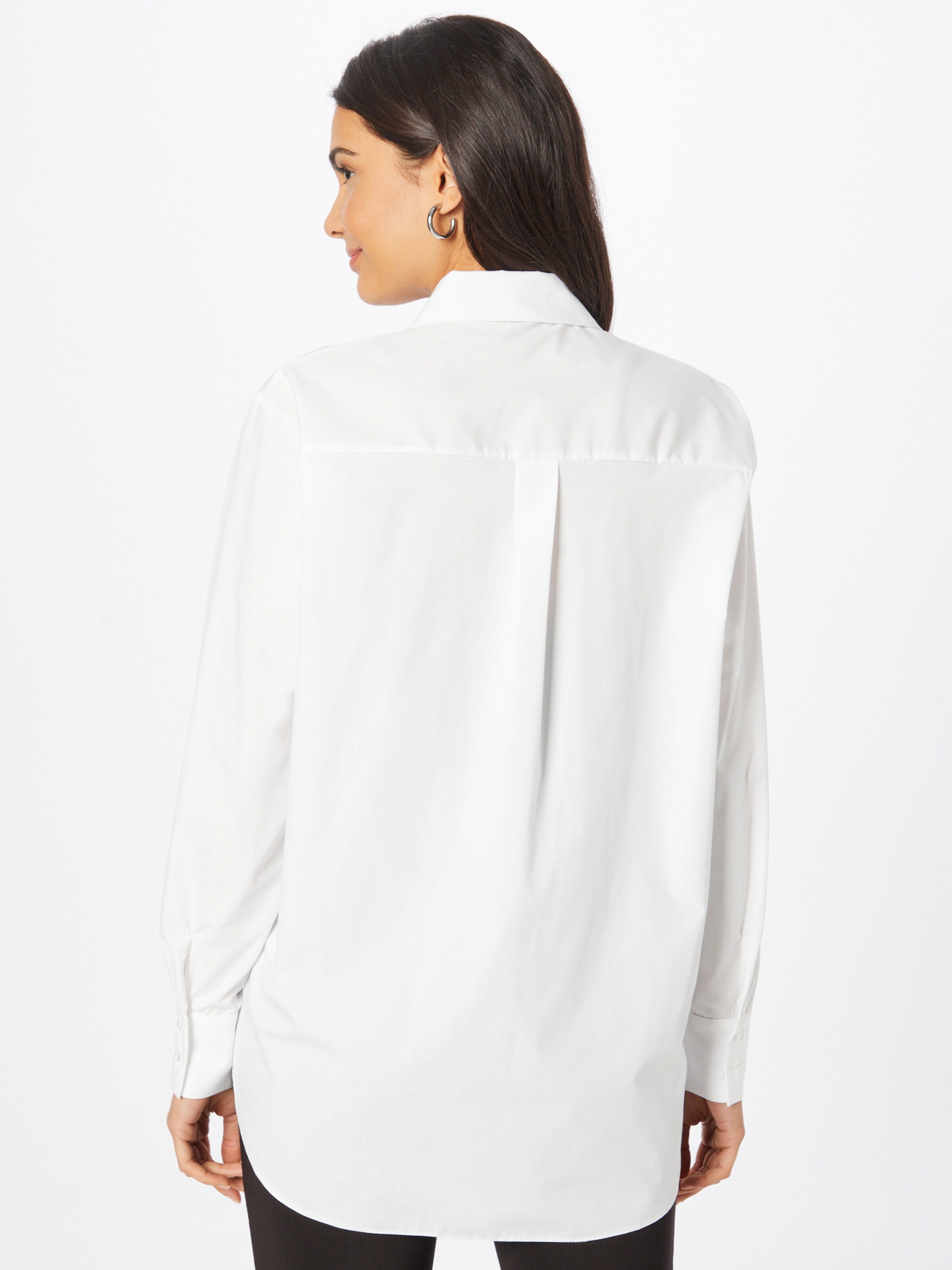 Frauen Große Größen River Island Bluse in Weiß - NV65498 Frauen Große Größen River Island Bluse in Weiß - NV65498