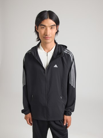 ADIDAS ORIGINALS - Casaco funcionais 'WINDRUNNER' em preto: frente