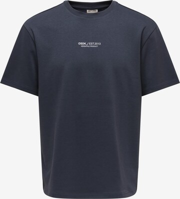 ONLY Shirt in Blauw: voorkant