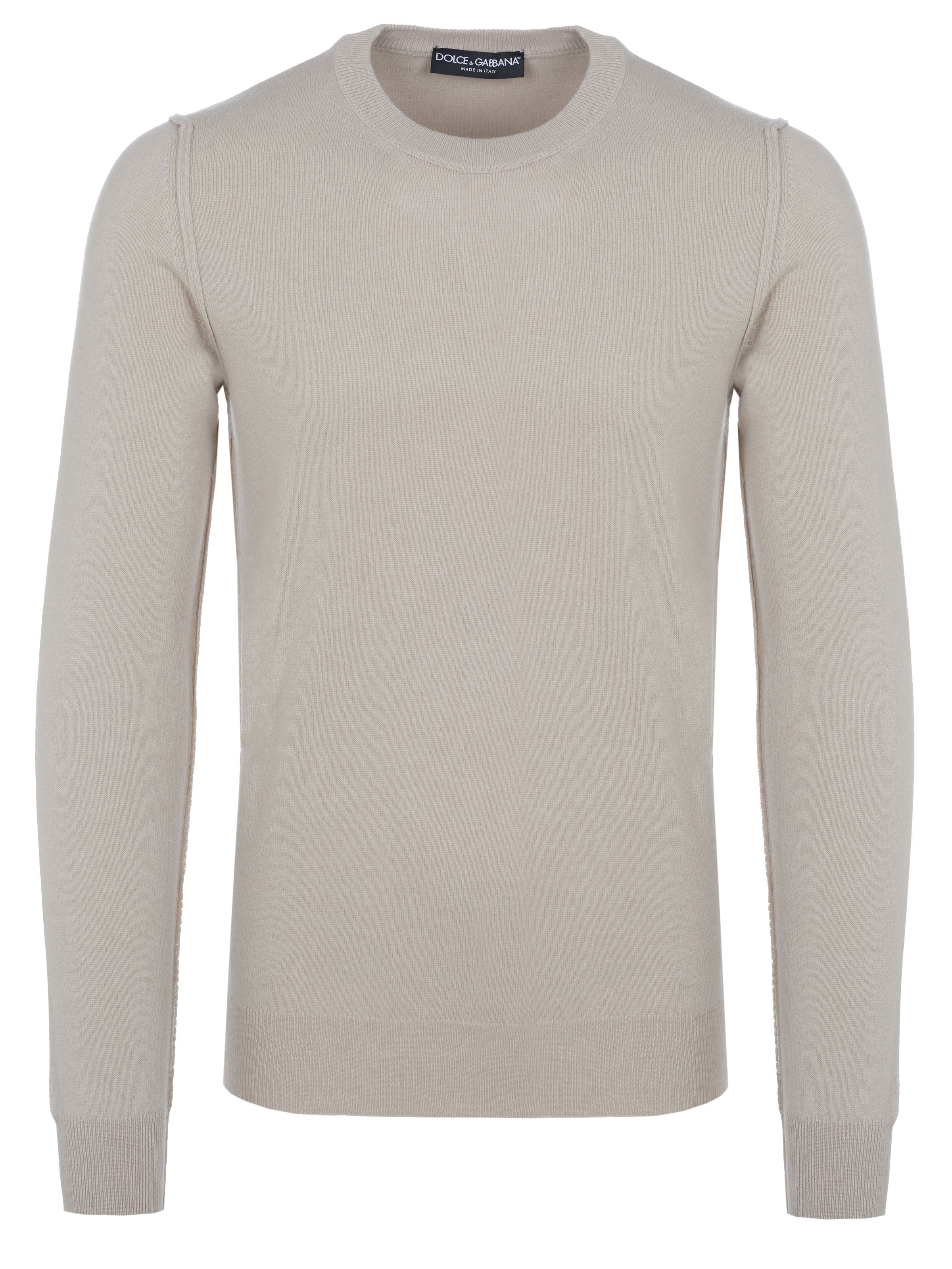 DOLCE & GABBANA Pullover 'Dolce & Gabbana Pullover'‌‌‌ in Beige: Vorderseite