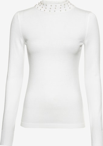 MELROSE Sweater in White: front