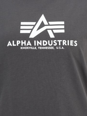 ALPHA INDUSTRIES Tričko – šedá