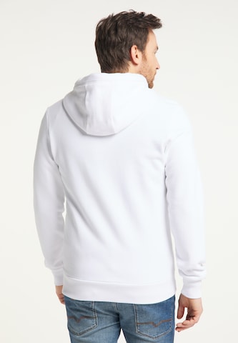 DreiMaster Maritim Zip-Up Hoodie in White