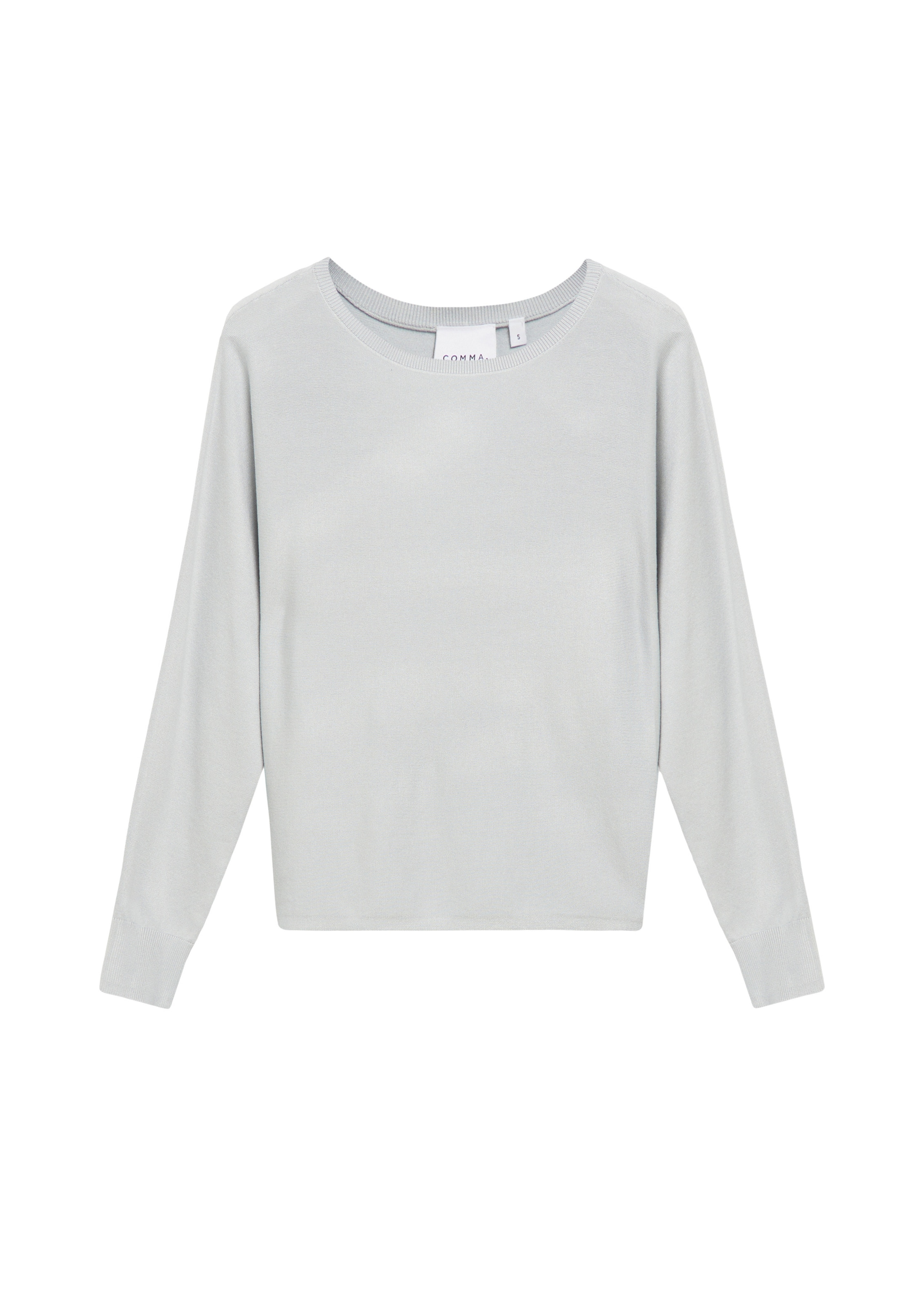 COMMA Sweater in Grey: front