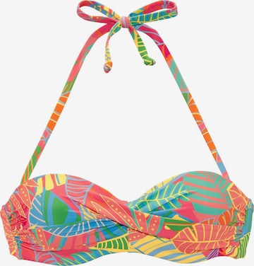 s.OliverBandeau Bikini gornji dio - roza boja: prednji dio
