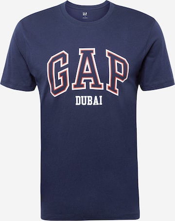 GAP - Camiseta en azul: frente