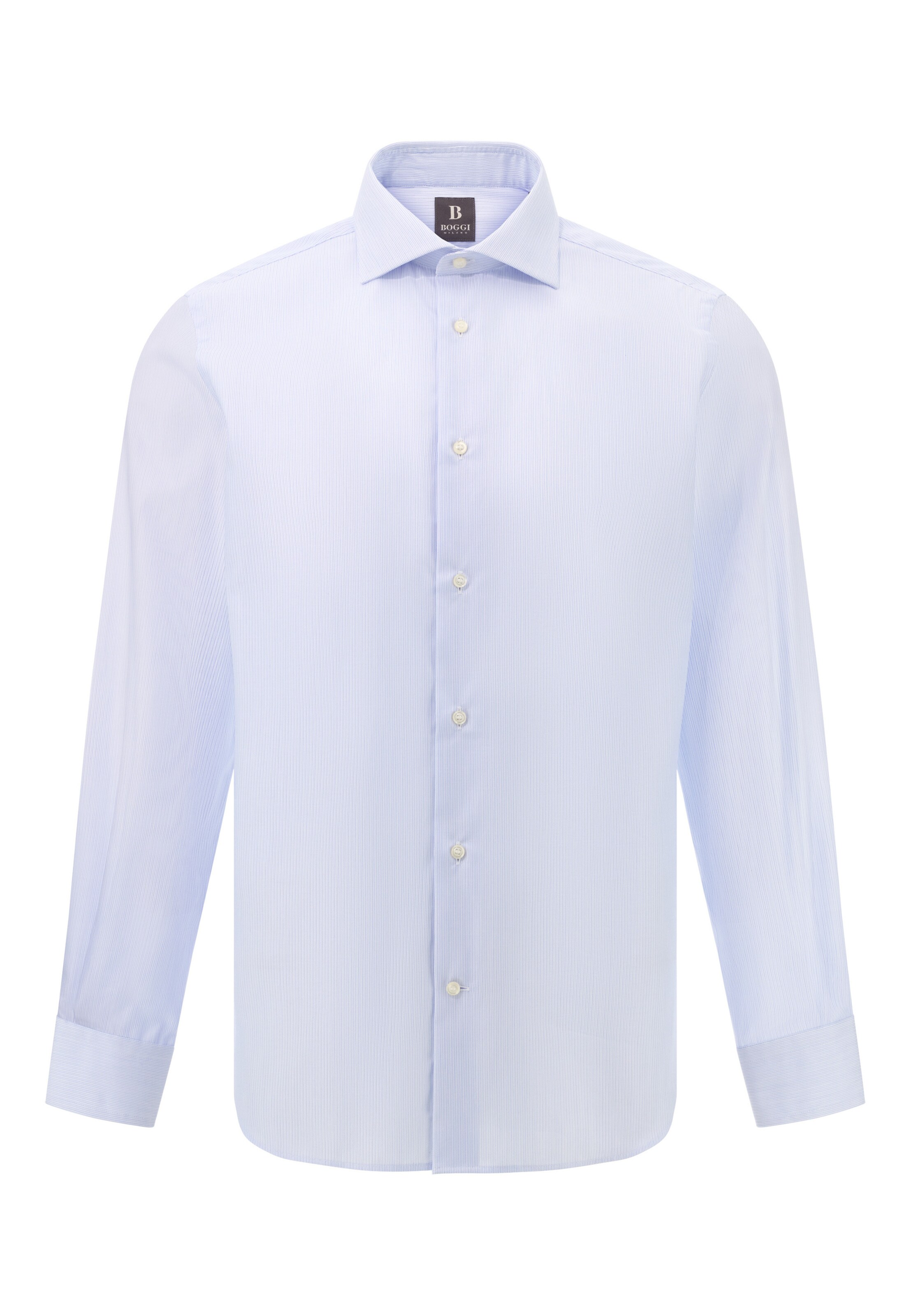 Boggi Milano Regular fit Button Up Shirt 'Windsor' in Blue: front
