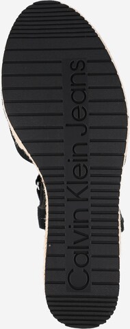 Calvin Klein Jeans Sandale in Schwarz