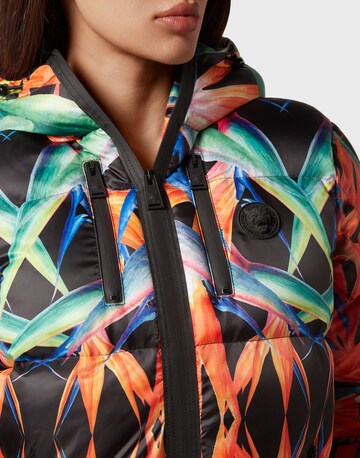 Plein Sport - Chaqueta deportiva 'Flowers' en negro