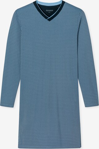 SCHIESSER Shirt in Blauw: voorkant