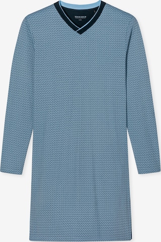 SCHIESSER Shirt in Blauw: voorkant