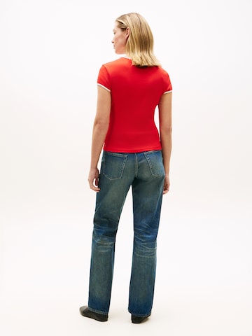 TOMMY HILFIGER T-Shirt in Orange