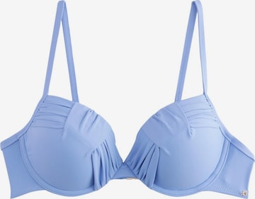 Next T-Shirt Bikinitoppi värissä sininen: etupuoli