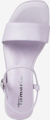 TAMARIS Strap Sandals in Purple