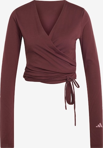 ADIDAS PERFORMANCE Funktionsshirt 'Studio' in Rot: Vorderseite