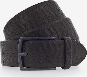 b.belt Handmade in Germany Belt 'Matteo' in Black: front