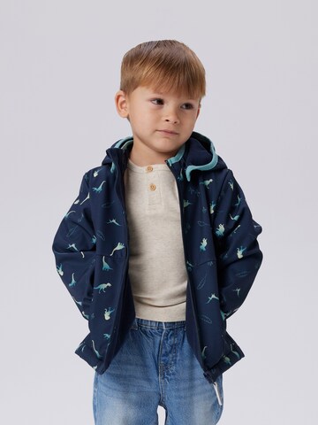 NAME IT Between-season jacket 'NMMMalta05' in Blue: front