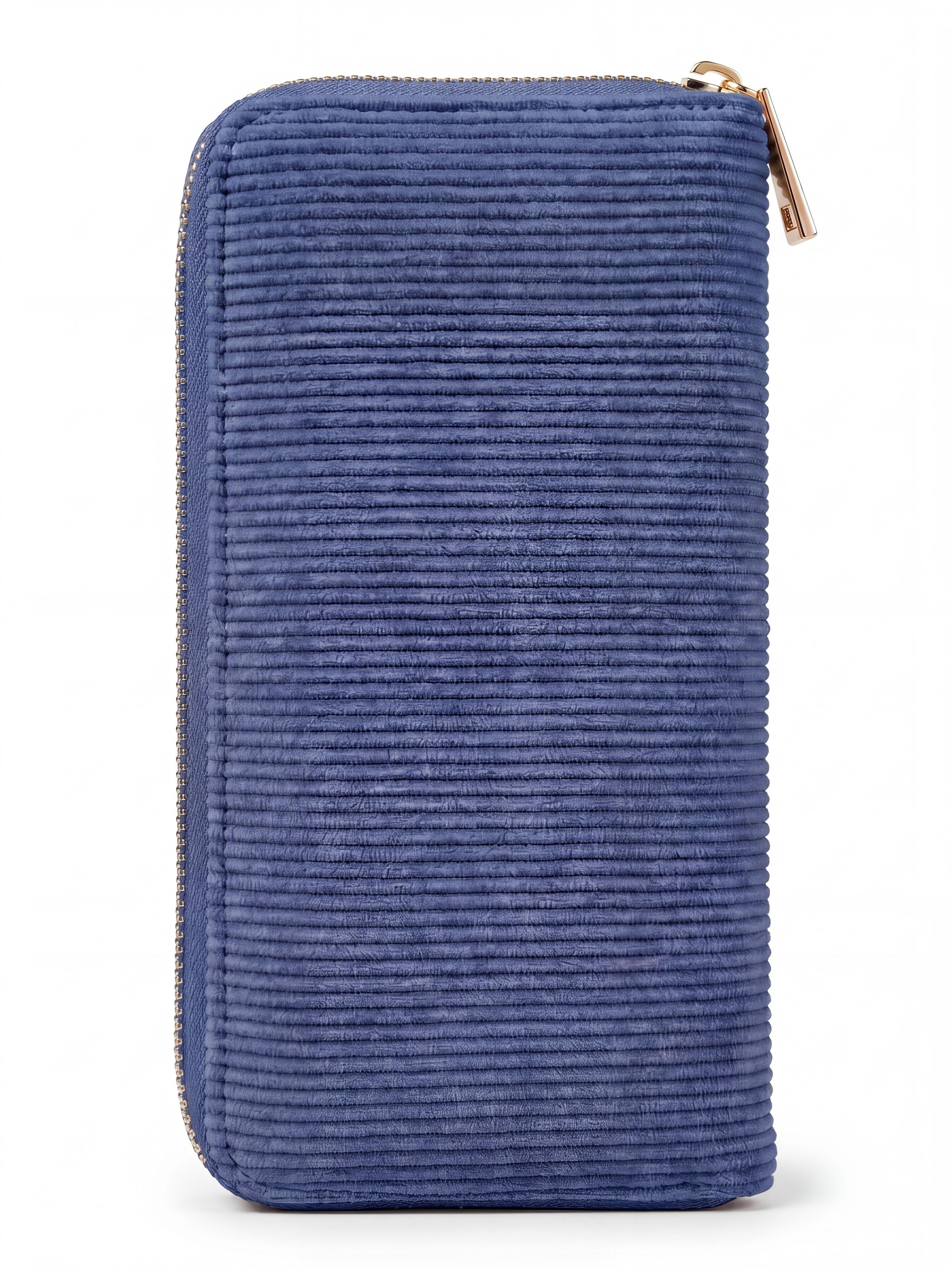 MILLYMILK® Wallet 'FONDO LARGE' in Blue: front