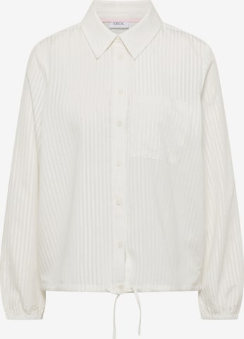 CECIL Blouse in White: front