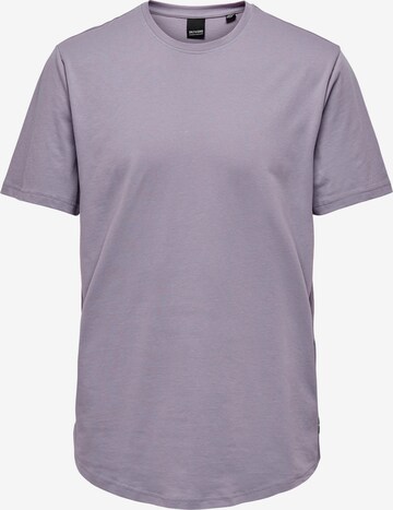 Only & Sons Bluser & t-shirts 'Matt' i lilla: forside