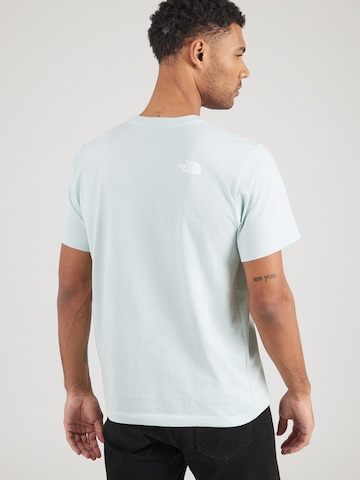 THE NORTH FACE Póló 'EVOLUTION HALF DOME' - kék