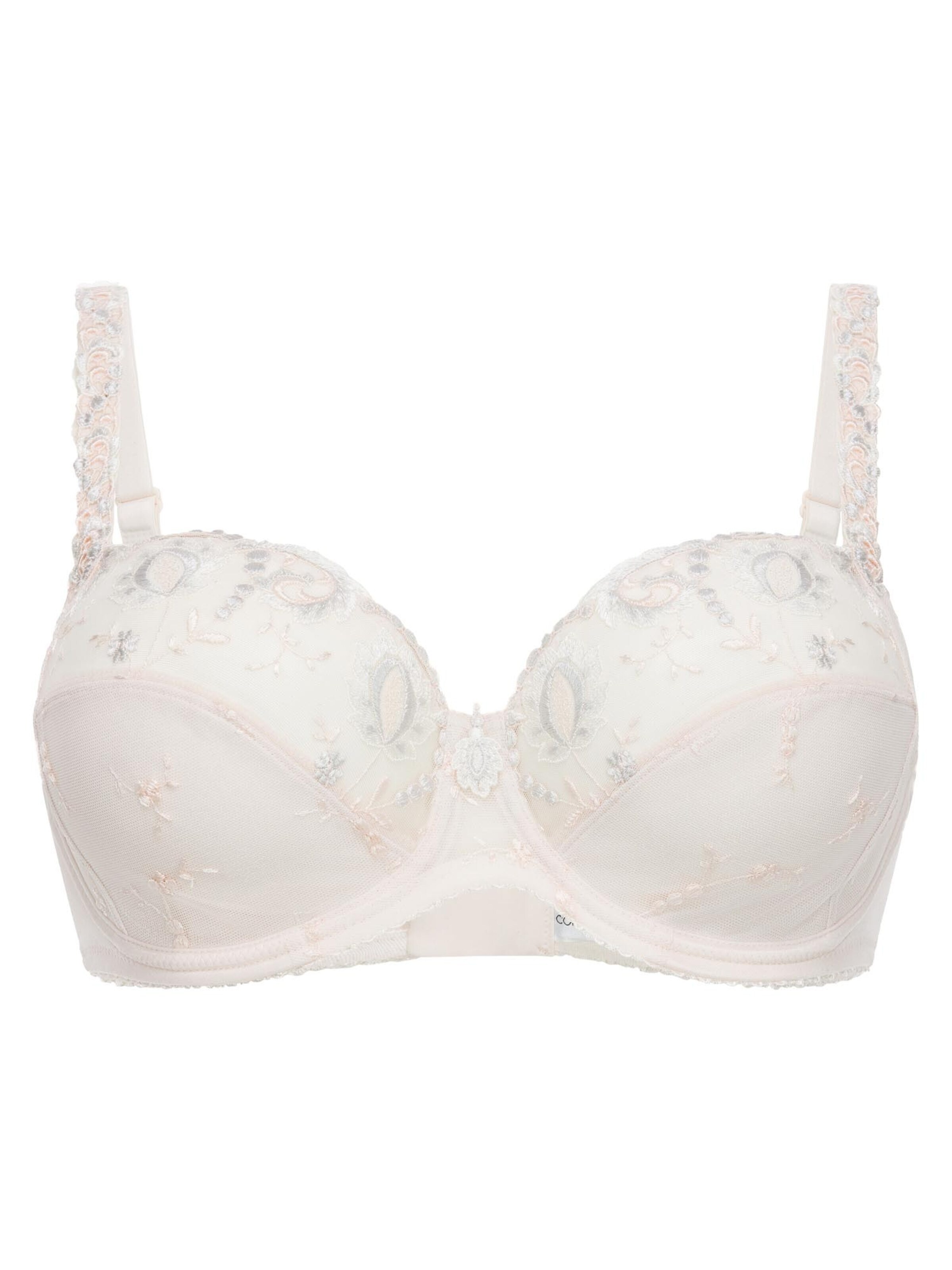 Conturelle Minimiser Bra in Pink: front