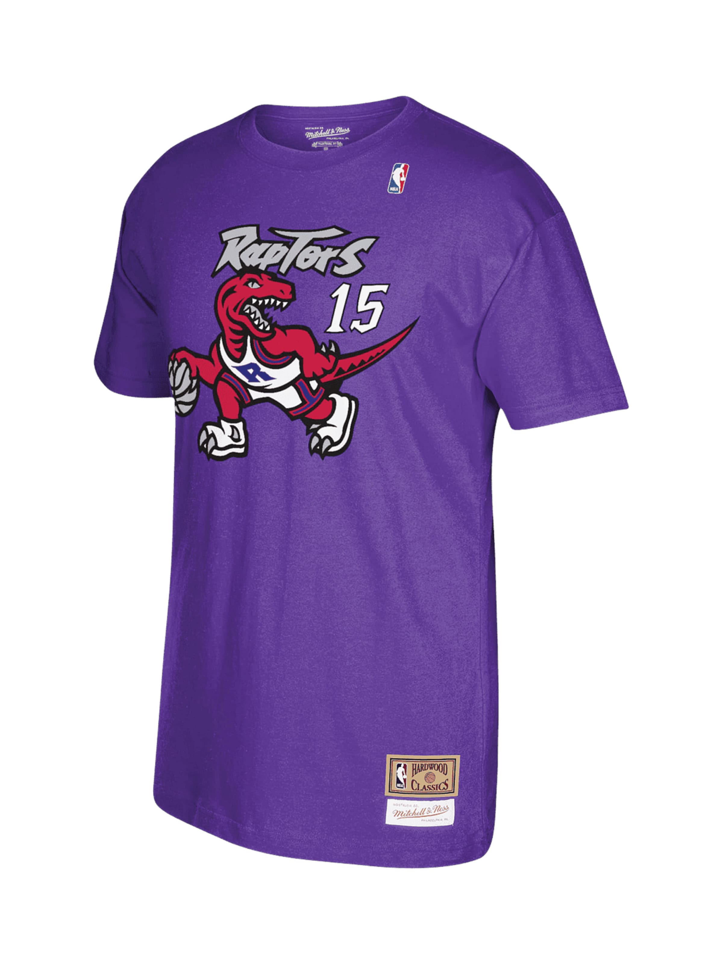 T-Shirt 'Toronto Raptors NBA Carter' Mitchell & Ness en violet : devant