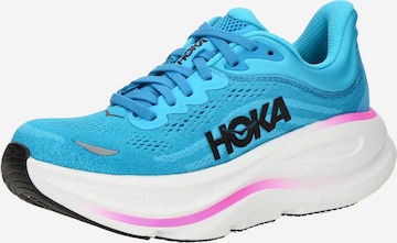 Chaussure de course 'Bondi 9' HOKA en bleu : devant