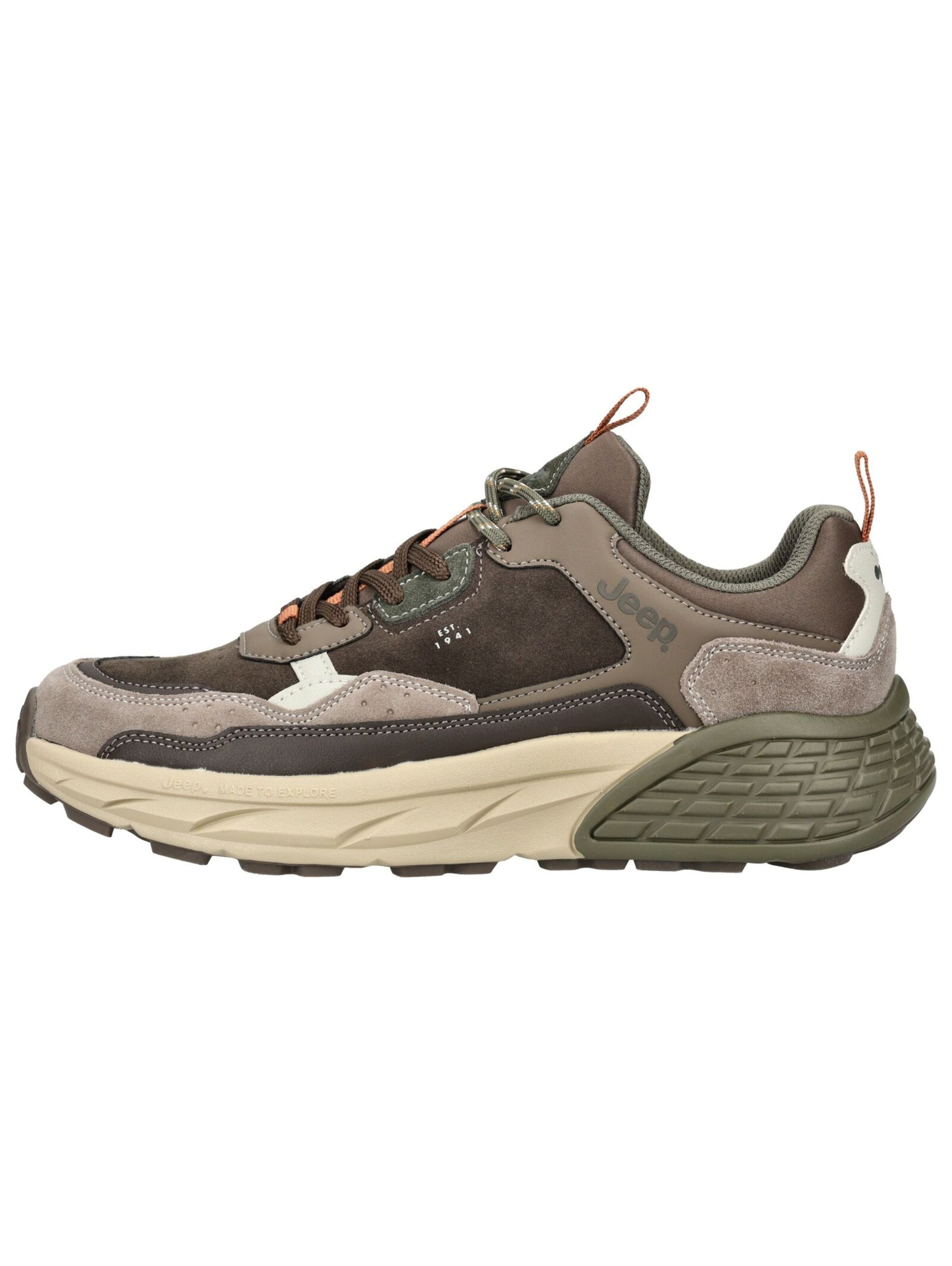 Jeep Platform trainers in Brown