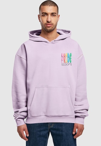 Sweat-shirt 'Pride Scoops' Merchcode en violet