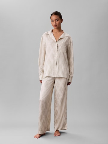Chemise de nuit Calvin Klein en beige