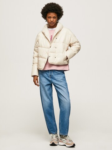 Pepe Jeans Χειμερινό μπουφάν 'RAIN' σε μπεζ