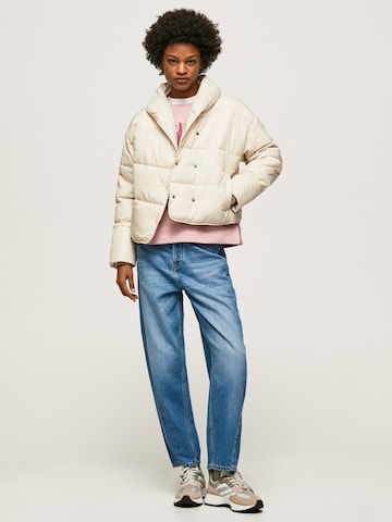 Pepe Jeans Kurtka zimowa 'RAIN' w kolorze beżowy