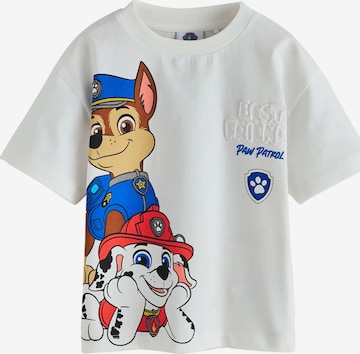Next Shirt 'Paw Patrol' in White: front